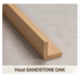 Buitenhoekprofiel tbv. Bamboo Wandpanelen - SANDSTONE OAK Buitenhoekprofiel tbv. Bamboo Wandpanelen - SANDSTONE OAK