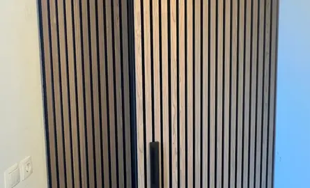 Deur wegwerken met panelen