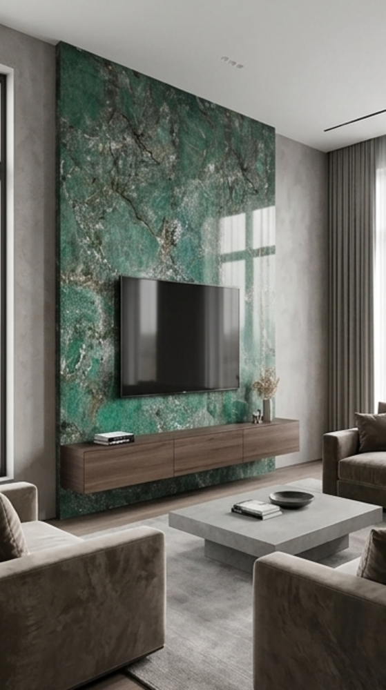 Oppio €57 PER PANEEL - 120x280x0,3 cm - PVC Wandpaneel ONYX Green - Hoogglans Oppio €57 PER PANEEL - 120x280x0,3 cm - PVC Wandpaneel ONYX Green - Hoogglans
