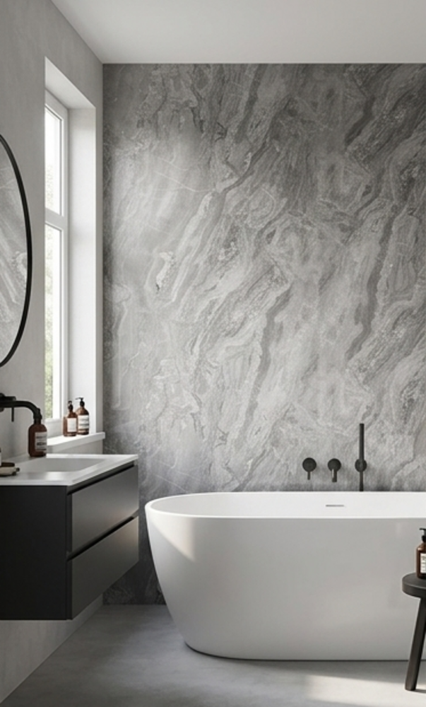 Oppio €57 PER PANEEL - 120x280x0,3 cm - PVC Wandpaneel Essenza  -  Hoogglans