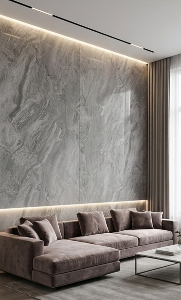 Oppio €57 PER PANEEL - 120x280x0,3 cm - PVC Wandpaneel Essenza  -  Hoogglans