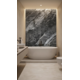 Oppio €57 PER PANEEL - 120x280x0,3 cm - PVC Wandpaneel Grijs Steen Marmerlook Hoogglans