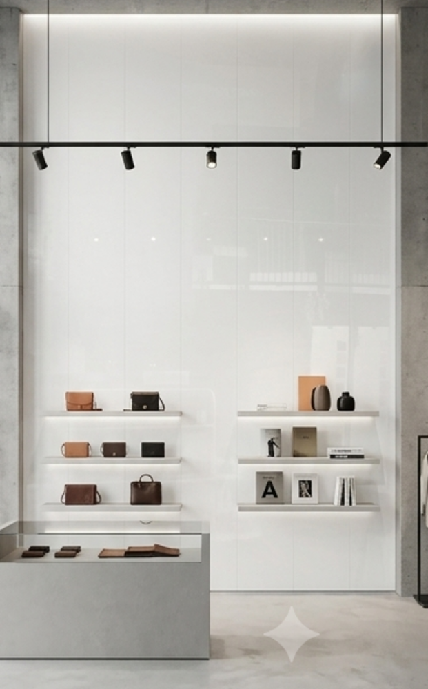 Oppio €84 PER PANEEL - 120x280x0,3 cm - PVC Wandpaneel  WIT Hoogglans