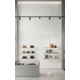 Oppio €84 PER PANEEL - 120x280x0,3 cm - PVC Wandpaneel  WIT Hoogglans