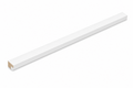 Eindlat Lattenwand kleur: 16 MM Wit 260x2,7x1,6