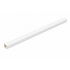Eindlat Lattenwand kleur: 16 MM Wit 260x2,7x1,6