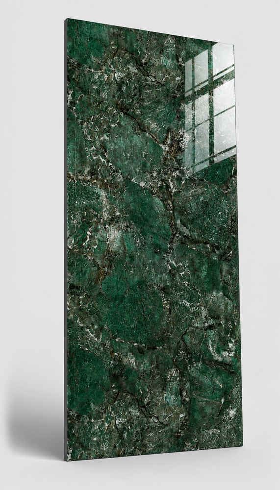 Oppio €57 PER PANEEL - 120x280x0,3 cm - PVC Wandpaneel ONYX Green - Hoogglans Oppio €57 PER PANEEL - 120x280x0,3 cm - PVC Wandpaneel ONYX Green - Hoogglans
