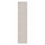 Oppio OPPIO Viltpaneel OFF WHITE - BOGEN - 280x52 cm - Brandvertragend & Geluiddempend