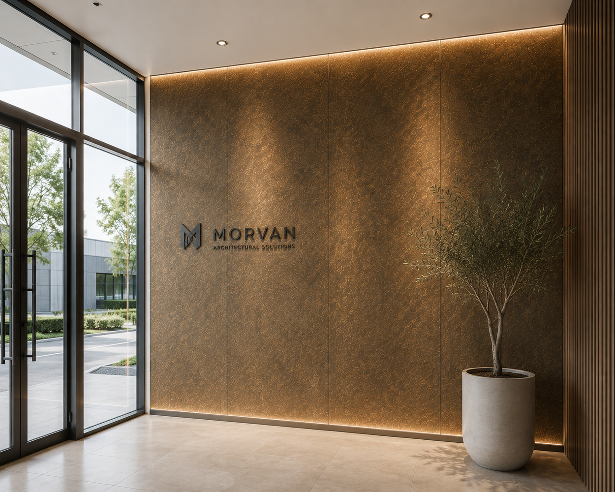 €98 PER PANEEL - 120x280x0,3 cm – KOPER Metallic PVC Wandpaneel MAT €98 PER PANEEL - 120x280x0,3 cm – KOPER Metallic PVC Wandpaneel MAT