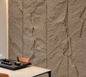 Oppio 3D XXL CEMENT GREY Rotswand Wandpaneel 60x290 Oppio 3D XXL CEMENT GREY Rotswand Wandpaneel 60x290