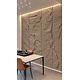 Oppio 3D XXL CEMENT GREY Rotswand Wandpaneel 60x290