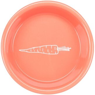 Trixie Feed bowl with carrot motif 200 ml/ø 14 cm