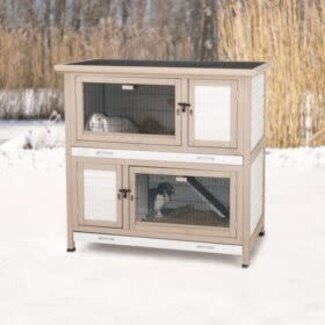 Trixie Insulated rabbit and guinea pig hutch - Outdoor enclosure - 116 × 113 × 65 cm