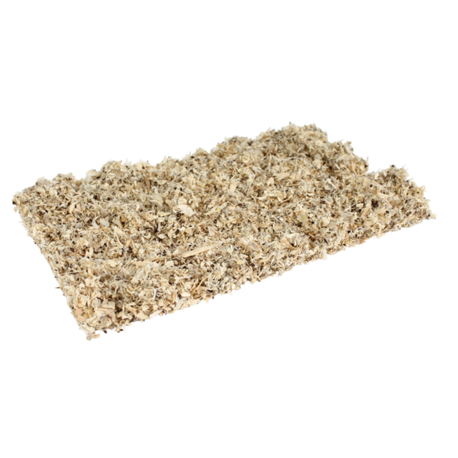 Zooply Cotton & Sawdust - Dust-free and highly absorbent bedding for rodents - 40 liters
