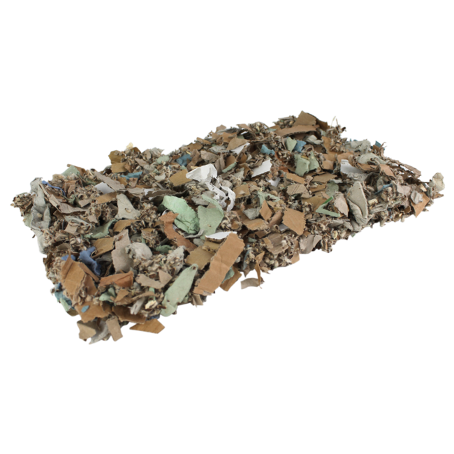 Zooply Cotton N Card - Dust-free and well-absorbing bedding for rodents - 150 liters