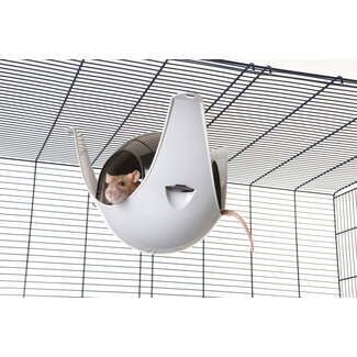 Savic Sputnik voor ratten zwart / grijs XL.