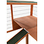 Natura Rabbit Hutch with Cover XL 233 × 79 × 116 cm, Brown