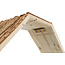 Ramp for easy exit from the enclosure - Bridge for rabbits and guinea pigs - 63 × 18 × 15 cm - Bark wood