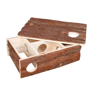 Trixie Labyrinth House made of Bark Wood 35 × 11 × 25 cm