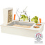 Feeding Station with Toilet and Hay Rack for Rabbits 70 × 41 × 47 cm