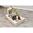 Feeding Station with Toilet and Hay Rack for Rabbits 70 × 41 × 47 cm