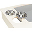 Feeding Station with Toilet and Hay Rack for Rabbits 70 × 41 × 47 cm