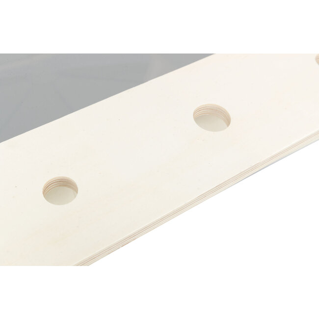 Voerstation met toilet en hooiruif voor konijnen 70 × 41 × 47 cm