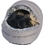 Soft reversible bed - Sleeping spot for guinea pigs and rodents - 24x23x21 cm - Grey