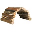 Flexible bridge - Rodent house - 22 × 10 cm - Wood