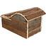 Hanna House - Hutch for Rabbits and Guinea Pigs - 43 × 22 × 28 cm - Bark Wood