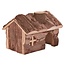 Hendrik house for dwarf hamsters, mice and gerbils - 14 × 11 × 11 cm - Bark wood
