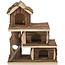 Tammo Playhouse for dwarf hamsters, mice and gerbils - Three-storey house - 25 × 30 × 12 cm - Bark wood