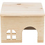 Trixie Wooden House with Flat Roof 15 × 12 × 15 cm