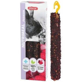 Zolux  Knaagsticks met rode biet 2 stuks