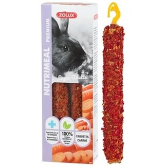 Zolux  Chew Sticks with Carrot 110 grams, Pack of 2