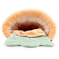 Carrot sleeping bag plush 25 x 40 x 25 cm