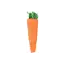 Toy Carrot 13cm Set of 2