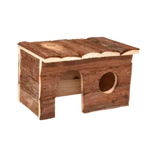 Flamingo Huisje Howy Hout M 28 x 17,5 x 17cm