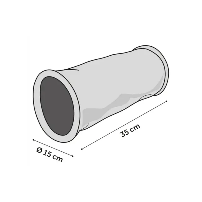 Clavio Tunnel 35 x 15 x 15 cm