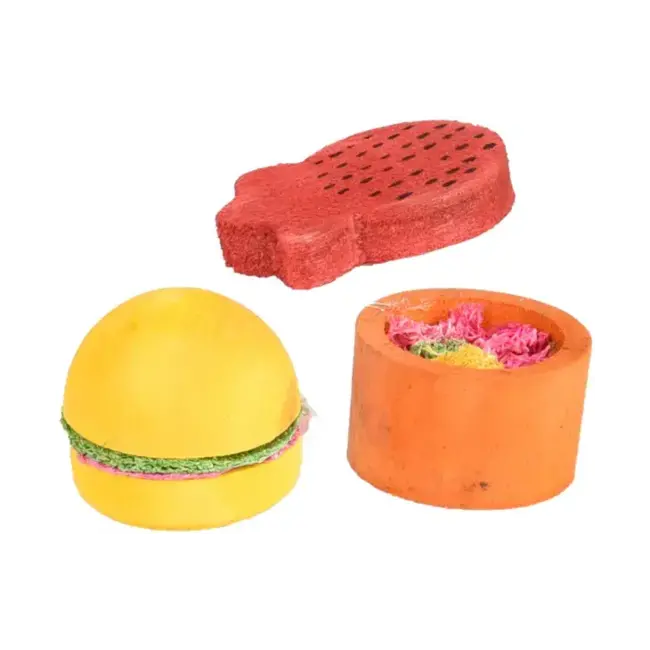 Toy Bernie Strawberry Hamburger Jar Multicolored