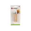 Flamingo Knabbelhout Majs - Houten tandenknabbelaar voor knaagdieren - 7,5 × 2,5 cm, beige