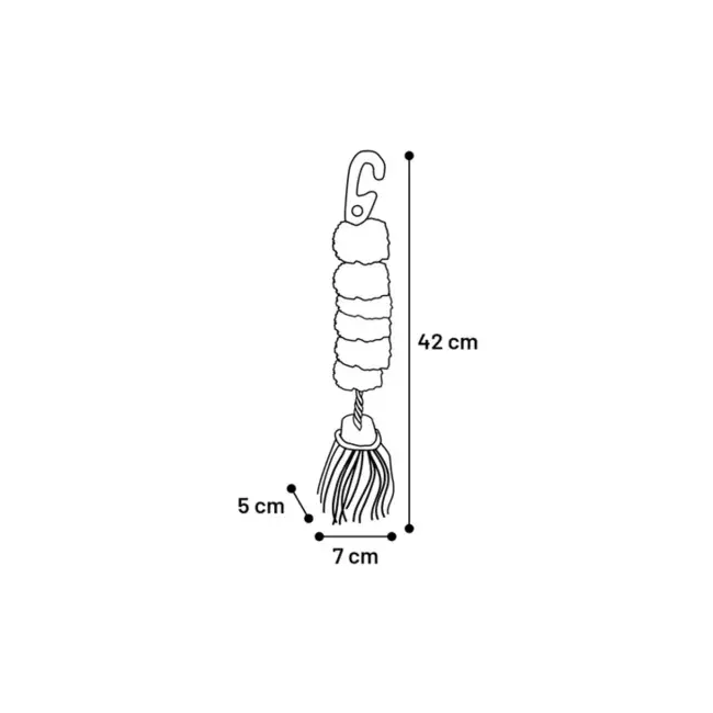 Speelgoed hanger Dibbes 42cm
