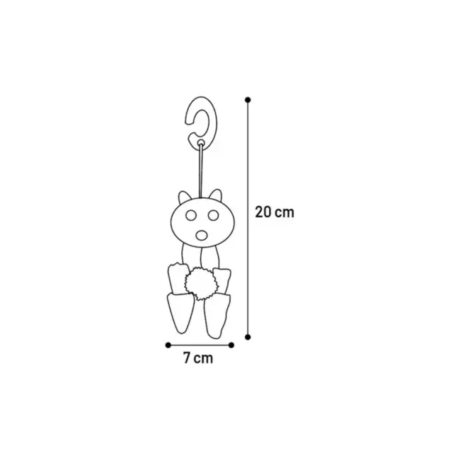 Toy hanger Ikor 20cm