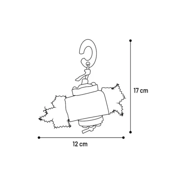 Speelgoed hanger Lato 14cm
