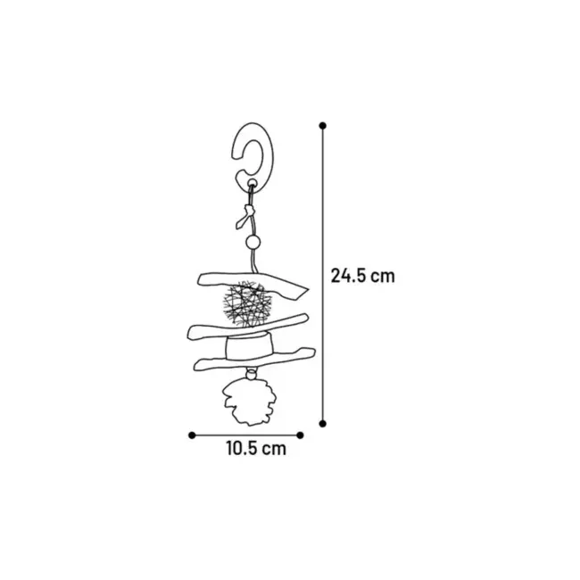 Speelgoed hanger Sahra 24,5cm