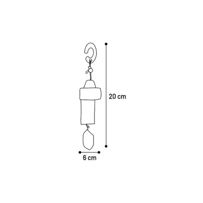 Toy Hanging Decoration Tikus 20cm