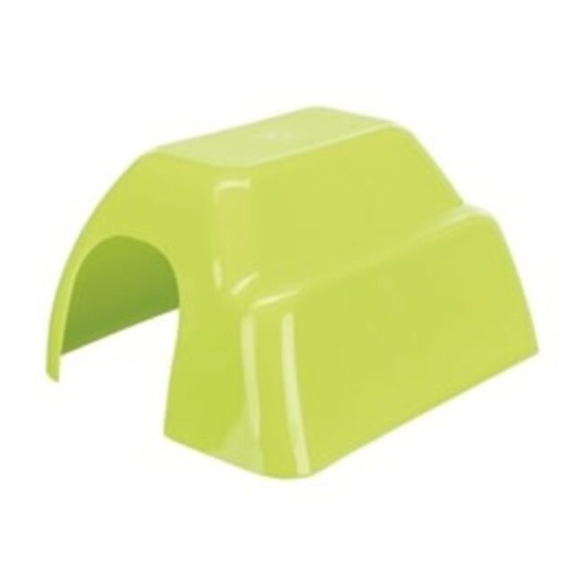 Plastic house - Plastic house for guinea pigs and other rodents - 26 x 23 x 15 cm - Assorted