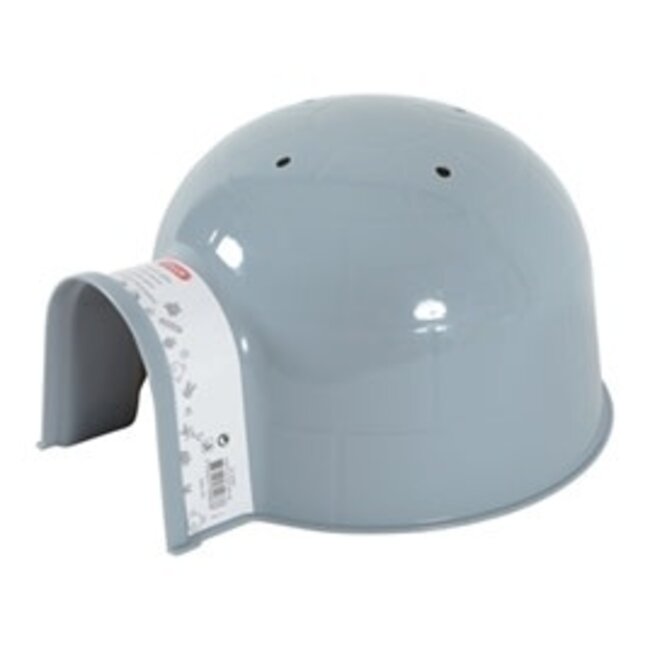 Plastic igloo gray 30 x 26.5 x 17 cm