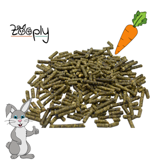 Zooply Zooply Rabbit Food with Carrot Flavor - 3.5 kg