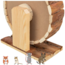Exercise wheel for rodents - Toy for Syrian hamsters, rats and gerbils - ø 29 cm - Bark wood